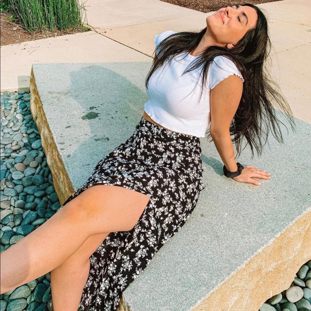 Floral skirt